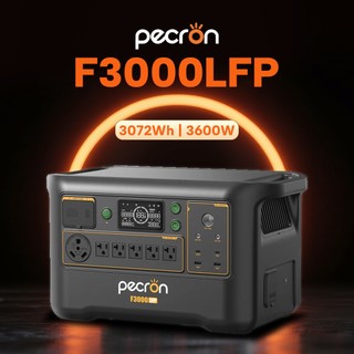 Pecron F3000LFP Portable Power Station 3072Wh 3600W Lifepo4 Battery 220V Solar Generator for Outdoor