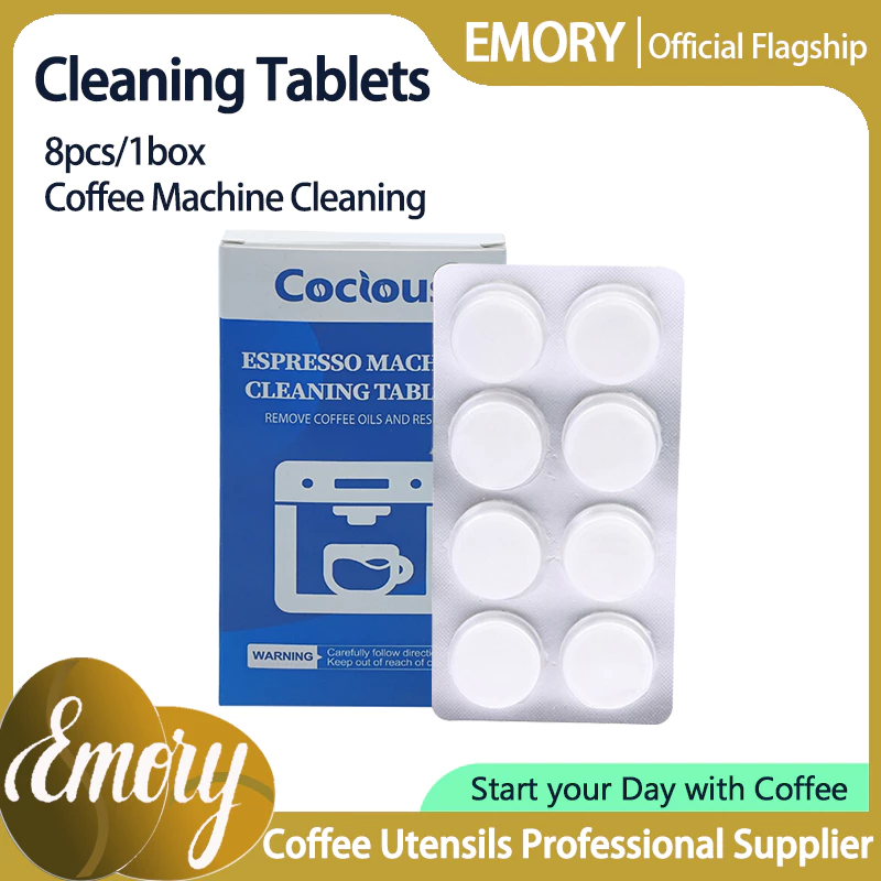 Emory Espresso Coffee Machine Special Cleaning Tablets Thermos Cup Grease Tea Scale Effervescent Tab