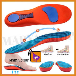 MARYA.SHOP Arch Support 1 Pair Orthopedic Running Insole Shock-Absorbing Sports Insoles