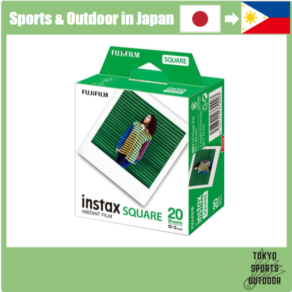 ［Direct From JAPAN］FUJIFILM instax SQUARE FILM 20 sheets/ 1 pc ship from Japan