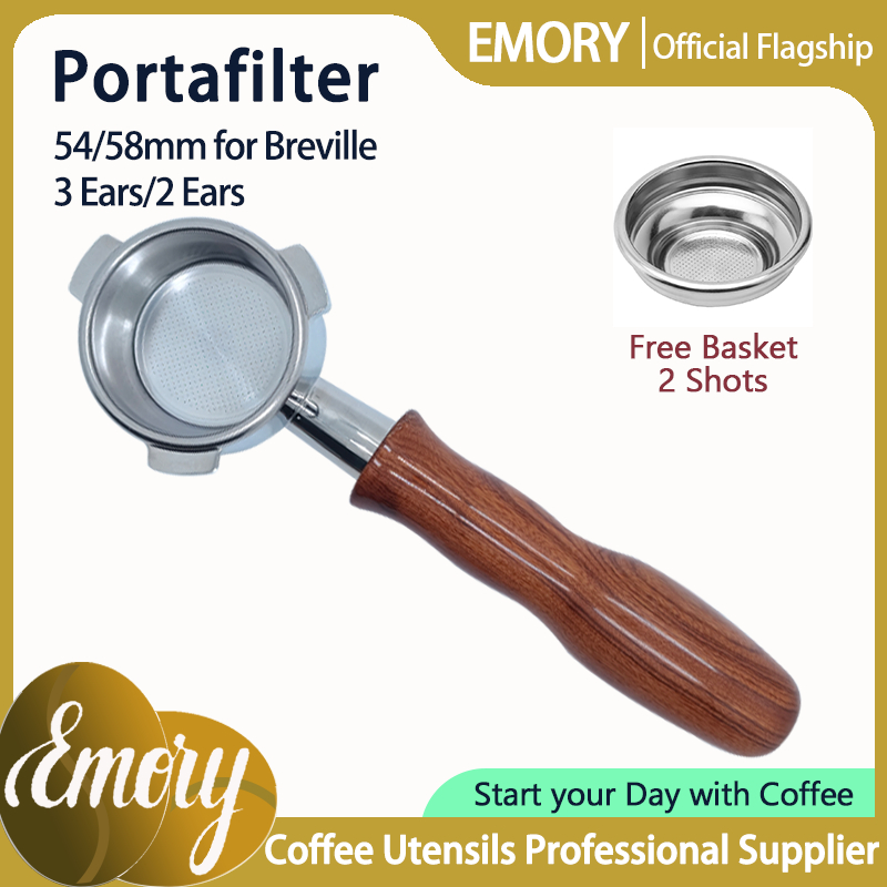 Breville Coffee Bottomless Portafilter for Espresso Machine 870/875/878/880 900XL/920XL/980XL/990BSS