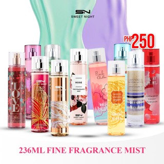 Sweet Night 236ml  Fine Fragrance Mist Collection