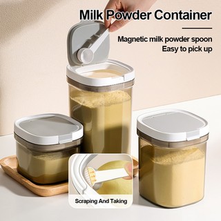 1800/1300/800ML Milk Storage Container Baby Milk Powder Airtight Container Box with Scoop&Scraper