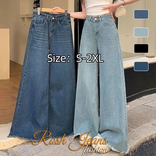 Baggy Pants for Women Baggy Jeans High Waist Wide Leg Retro Denim Korean Loose Pants Plus Size S-2XL