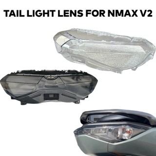 Yamaha Nmax v2 2020 tail light lens clear and smoke