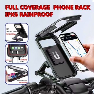 MOTEX Adjustable Waterproof Motorcycle Bike Phone Holder TPU Touch Screen COD