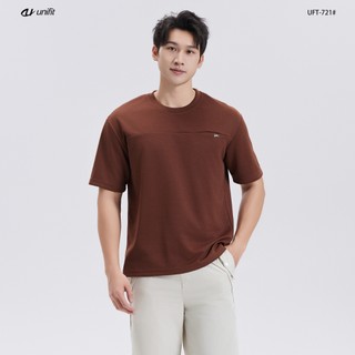 UNIFIT Oversized Cotton Round Neck Tee for Men and Women - Loose-Fitting Casual UFT-721