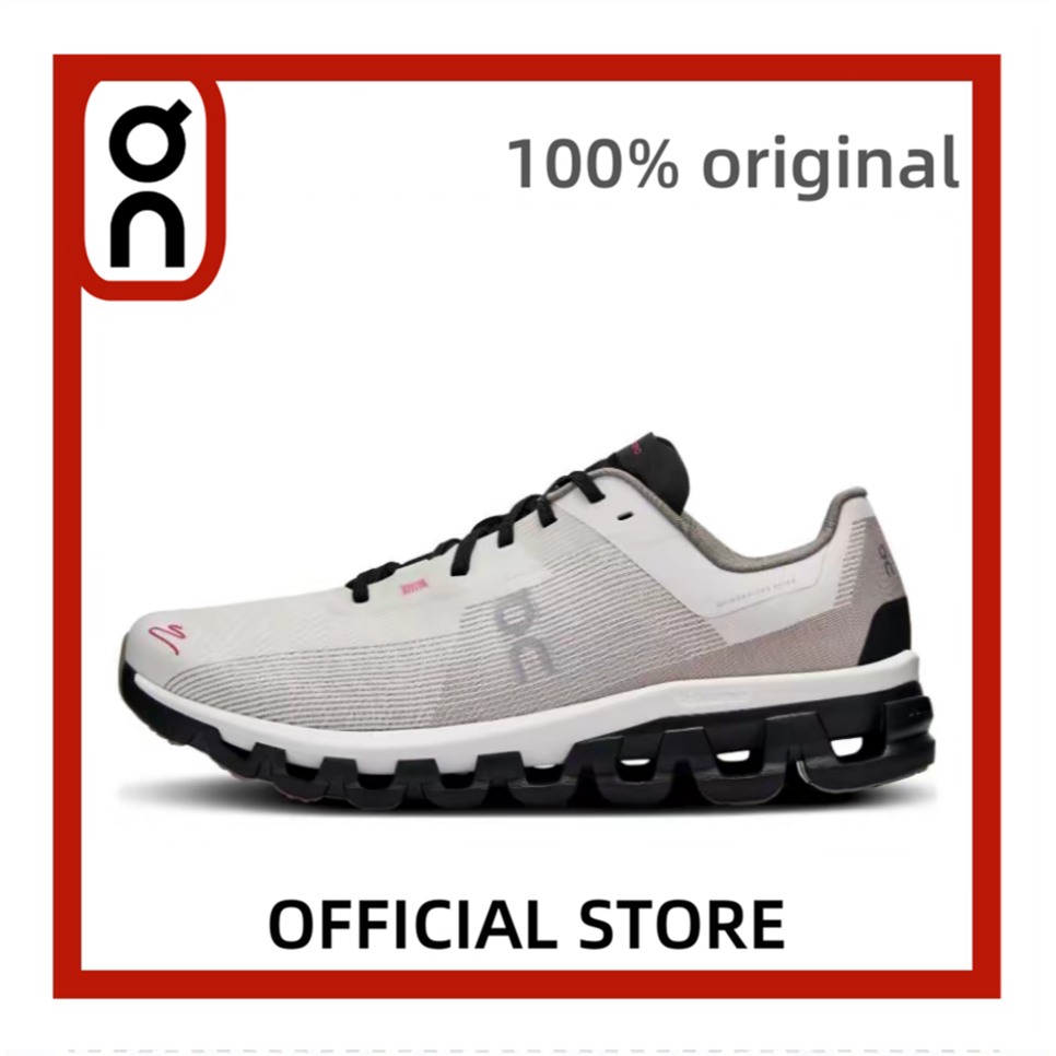 【ต้นฉบับ】On Cloudflow 4 สีเทา Low Top Sports สําหรับผู้ชายรองเท้าวิ่งเพื่อการพักผ่อน 3MD30340462