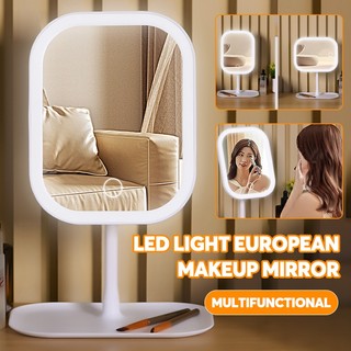 Adjustable LED Mirror for make up with Lights Cosmetic Vanity Mirror for Bedroom