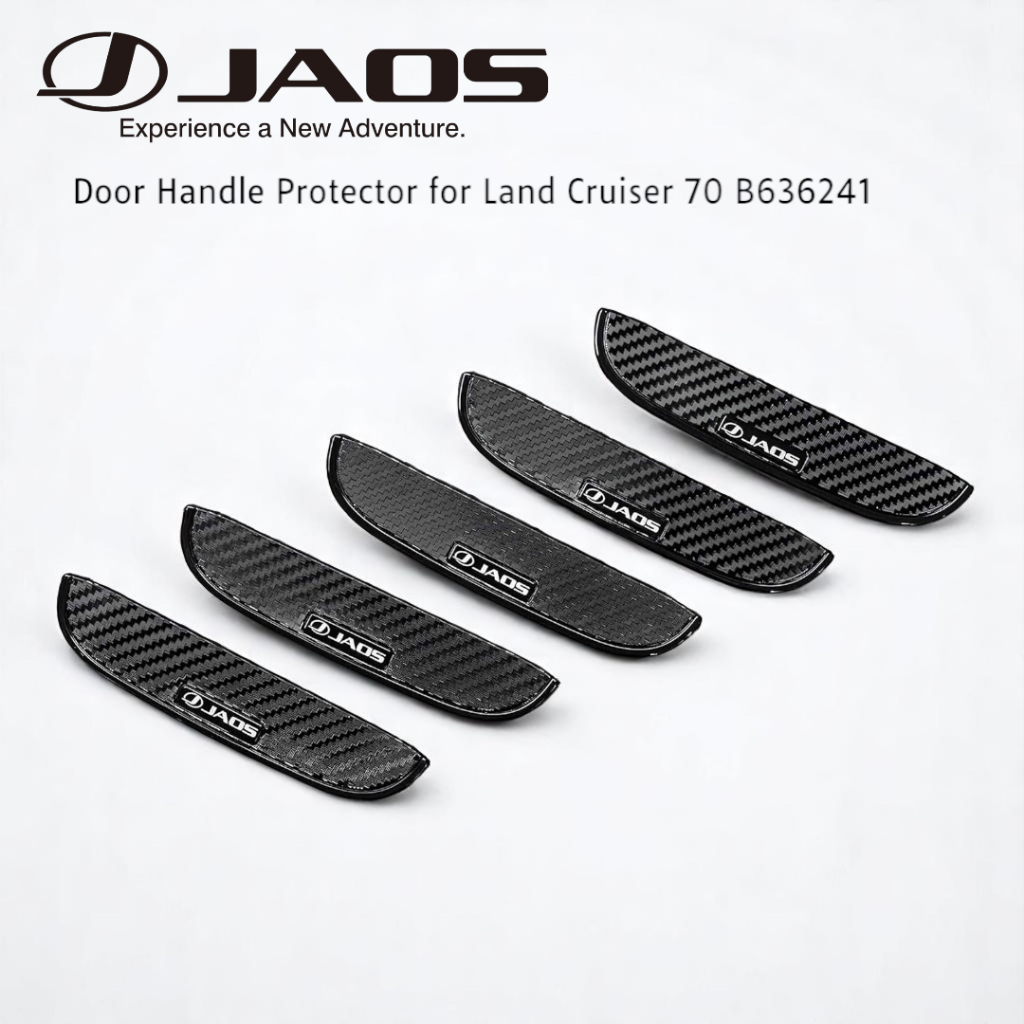 Jaos Door Handle Protector Carbon Style for Land Cruiser 70 Series B636241