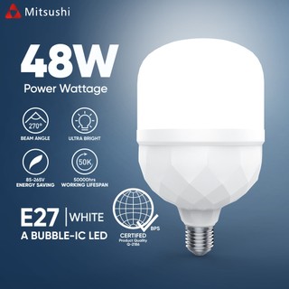 Mitsushi 5W 9W/28W/13W/18W/38W/48W LED White Light Bulbs