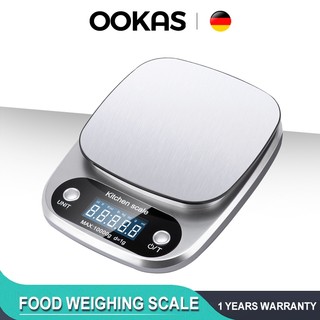 OOKAS LCD Electronic Weighing Scale For Food Mini Timbangan Weighing Scale Kitchen Scale Digital