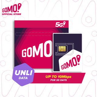 GOMO SIM w/ 30 days UNLI  data