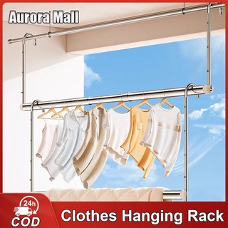 Aurora Sampayan Stainless Clothes Hanging Rack For Clothes Rack Retractable Hanger Drying Rack