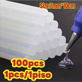 50/100pcs Hot Melt Glue Sticks 7*100mm For DIY Arts Adhesive Work