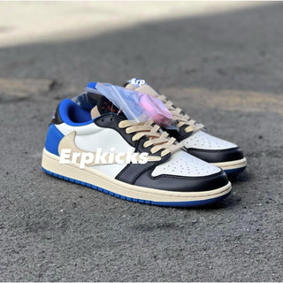 J1 Low TS x Fragment Men's and Women's Sneakers (Highest Quality) Free Socks