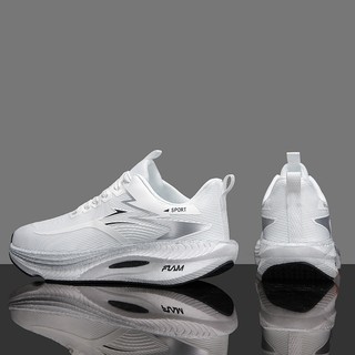 【COD】Unisex Carbon plate sports shoes, mesh breathable running shoes, lightweight sports shoes