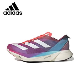 【Adidas Genuine】Adidas Adizero Adios Pro 3 Pink Red Sneakers Low Cut Unisex Runnig Shoes