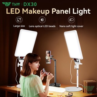 TNW DX30 LED Video Lamp Fill Light 11 inch Photography Light With Tripod For Live Streaming
