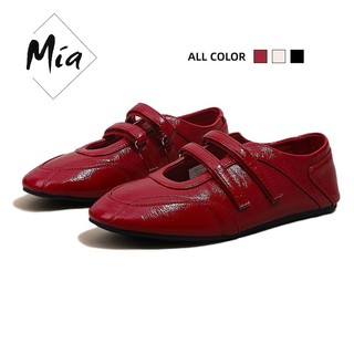 MIA Flat Shoes for Women Round Toe Adjustable Strap Fashionable Sneakers
