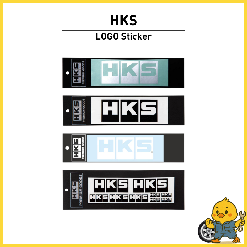 HKS LOGO Sticker W135 51003-AK151 MIRRORHKS LOGO Sticker