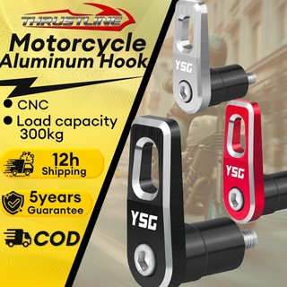 ThrustLine Aluminum Hook CNC Multi-Purpose Universal With Sticker For Motorcycle