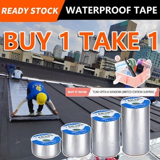 <Free Gift>Adhesive tape waterproof roof tape sealant waterproof sealing super strong tape Leak-proo