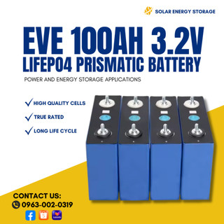 BRANDNEW EVE 100AH / CHUNLAN 100AH Lifepo4 Battery 3.2V Lithium Battery Rechargeable Battery
