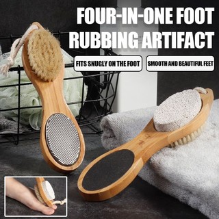 Flash Sale 4-in-1 Foot Scrub & Callus Remover Tool - Pumice Stone, Dead Skin Remover for Smooth Feet