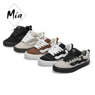 MIA  Shoes for Men Trending Fashion Low Cut Retro Bread Shoes Rubber Sneakers（Add 1 Size）