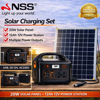 Solar Power Station 150W Power Station 36000mAh Multi-Function Portable Big Capacity Solar Generator