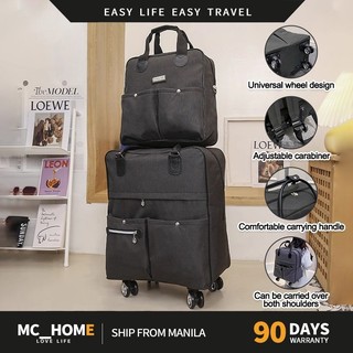 MC&HOME 18 Inch Oxford Cloth Travel Bag Large-capacity Hand Luggage Bag Folding Boarding Backpack