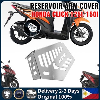 ARM Hugger Airblade Reservoir Arm Cover For Honda Click 125150i Full CNC Alloy Stainless Steel COVER