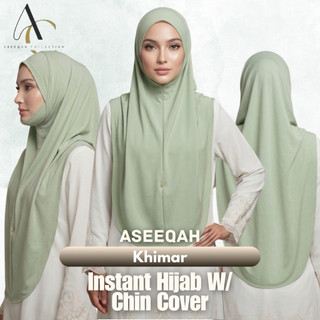 ASEEQAH So-Marwaa Hegira Inspired Khimar Instant Hijab with Metal Tag