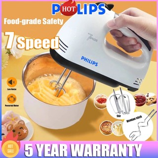 Original 7-Speed Electric Egg mixer Blender Multifunctional with 4 Egg Beaters Household Kitchen