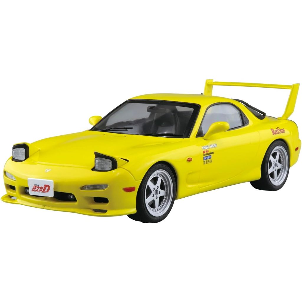 Aoshima Initial D: Keisuke Takahashi FD3s RX-7 (Comics Vol.1 Ver.) 1:24 Scale Model Kit [Direct From