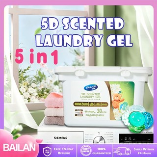 210 Capsules BIG VALUE! 5-in-1 Laundry Capsules Kills 99% Bacteria & Dust Mites 72H Fragrance 8X