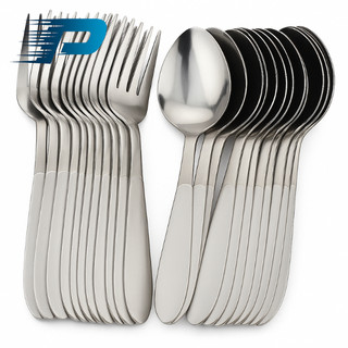 1PC / 12PCS Set Stainless Spoon / Fork Dinnerware Utensils