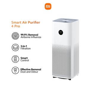 Xiaomi Smart Air Purifier 4 Pro - (35-60m² Effective Room Area) Voice Control & App Control