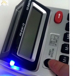 12 Digits Dual Display Calculator With Money Detector KK-81011 (1spring only use 1battery only)