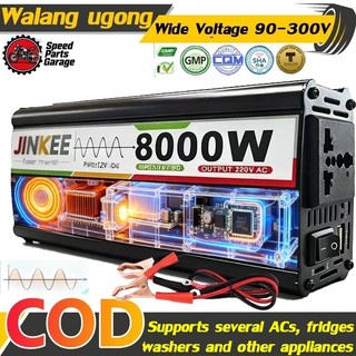 8000W10000W Pure Sine Wave Inverter 12/24V to 220V | For Aircon & Brownouts | 3Y Local Warranty