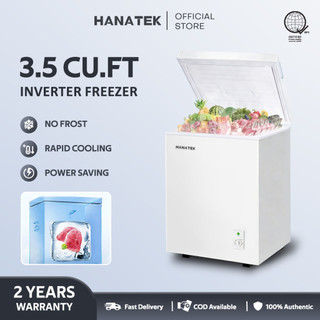 HANATEK Freezer Inverter Chest Freezer Refrigerator Mini Freezer Multifunction