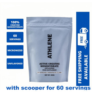 ACTIVE Creatine Monohydrate 300g Improve Athletic Performance For Muscle Growth Power Recovery