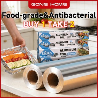 Aluminum Foil Thickened Roll 12in x 300M Foil Aluminum For Food Grade Foil/With Built-in Foil Cutter