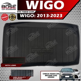 Trunk Tray for Toyota Wigo 2013 - 2023 / 2024 Onwards Trunk Tray / Cargo Trunk Tray / Cargo Matting