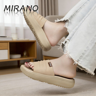 Mirano Women's Thick-soled Non-slip Sandals Soft & Comfortable Slip-on Slippers for Daily Wear