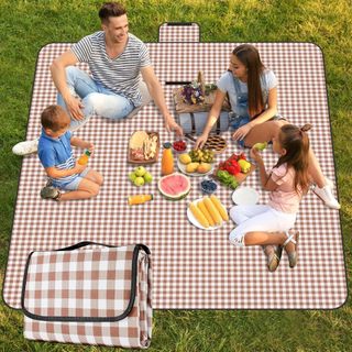 Large Size Picnic Mat Oxford Cloth Waterproof Mat Outdoor Picnic Blanket Foldable Easy Carry