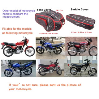 [SJK]Leather Fuel Tank Sleeve Fuel Pack Shipping Motorcycle Fuel Tank Cover Universal Motorcycle