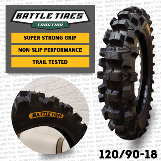 Enduro Motorcycle Tire 120/90-18 | Battle Tires