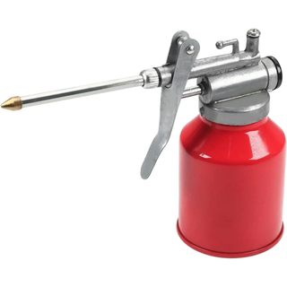 250ml High-Pressure Metal Oil Can with Hand Pump Sprayer